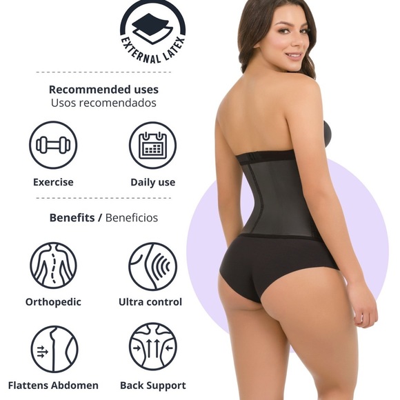 Ref 1332- Slimming Thermal Waist Trainer - Picture 4 of 7